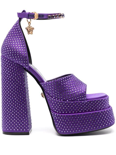 Versace Medus Aevitas Platform Sandals 